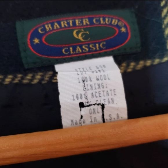 Vintage Wool Vest by Charter Club - Picture 5 of 5